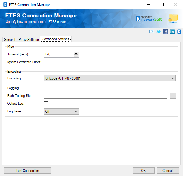 FTPS Connection Manager - Advanced Settings.png